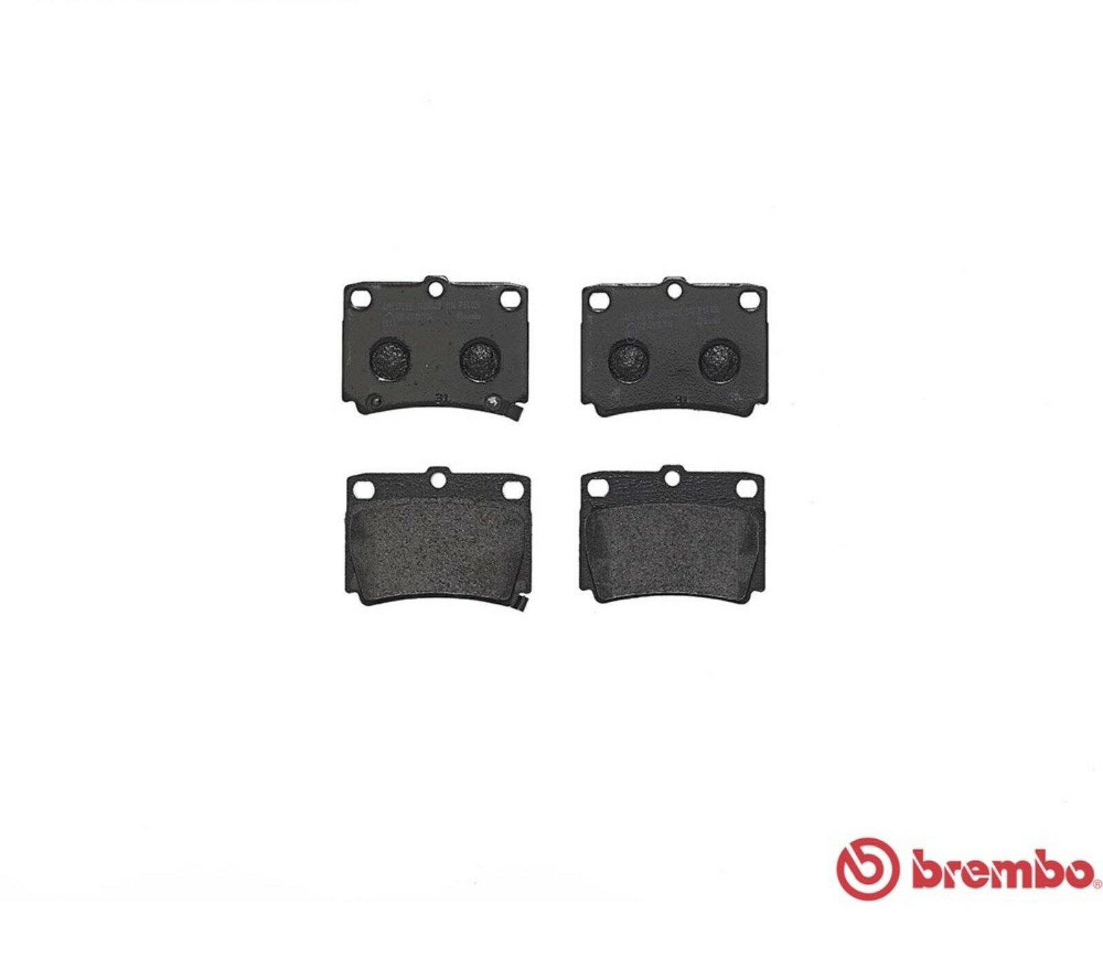 Тормозные колодки BREMBO , дисковые, задние - фото №16