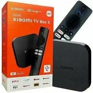 Медиаплеер, TV-приставка Xiaomi Mi TV Box S 2nd Gen 4K (MDZ-28-AA) (EU)