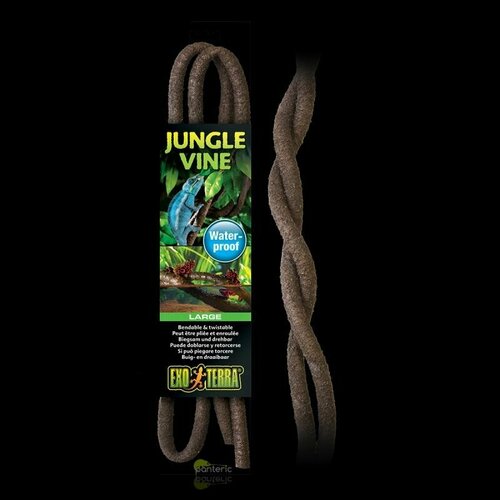 Искусственная лиана Exo-Terra "Jungle Vine Large", для террариумов, темно-коричневая