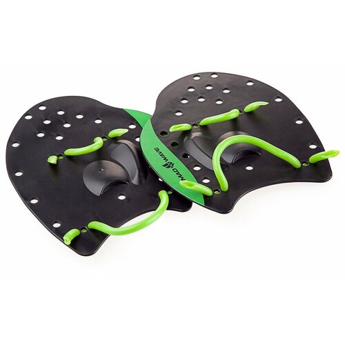 Лопатки Mad Wave Paddles Pro - Черный, S