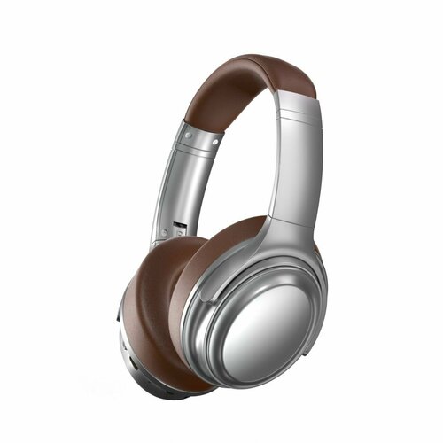 Беспроводные наушники Bluetooth 53 с активным шумоподавлением TC99 Pro серебрянные 4990₽