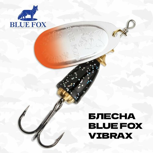 Блесна вращающаяся Blue Fox Vibrax Fluorescent, №3, 8 гр, #RBF