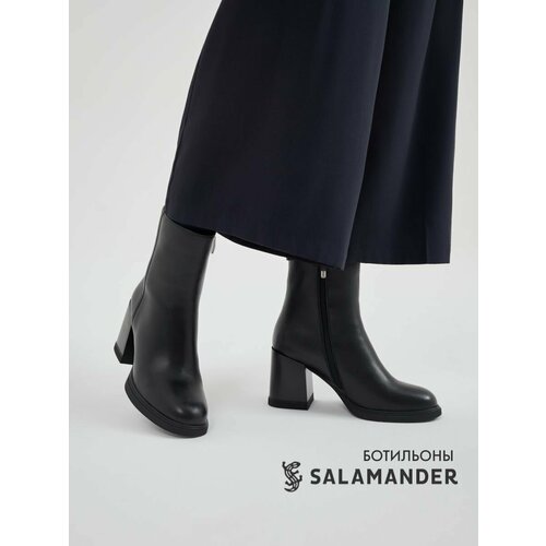 фото Ботильоны salamander, размер 40, черный