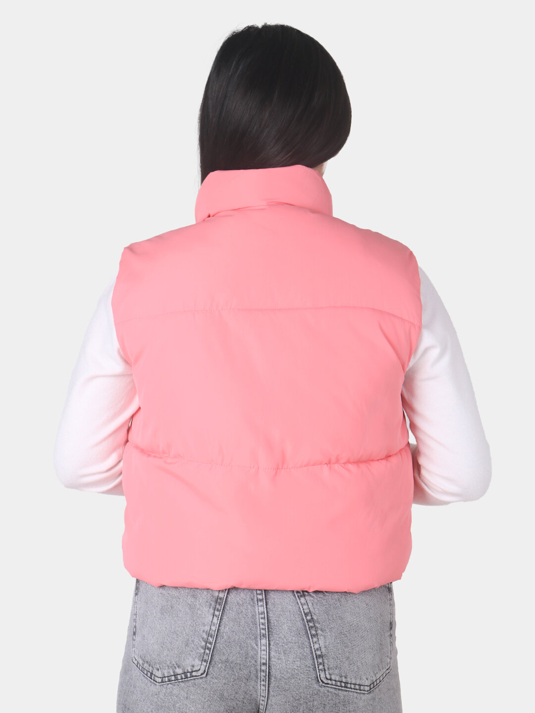 Жилет спортивный , размер One Size, розовый, — фото 1