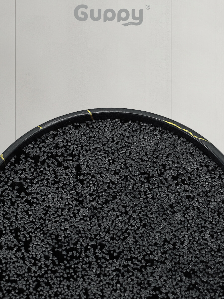 Изображение Подставка для ножей и ножниц кухонных с наполнителем мраморная Guppy