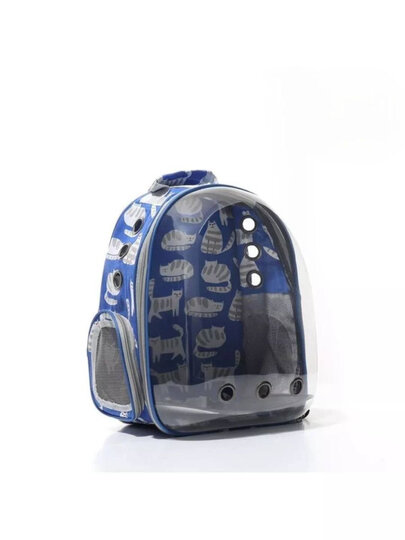 Рюкзак-переноска "Коты", для кошек и собак, прочный, 41х27х31 см