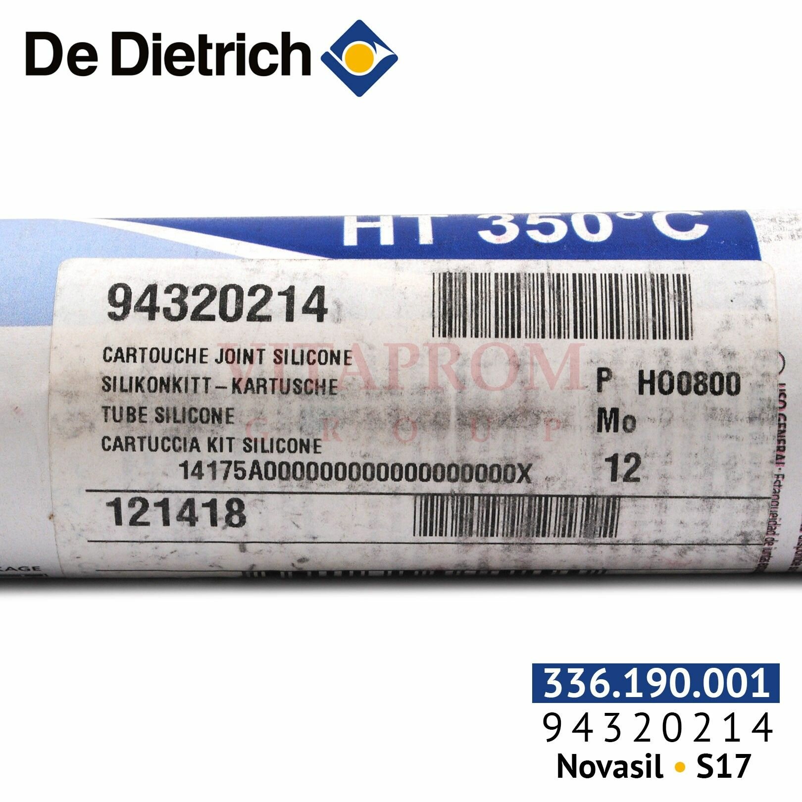 Силиконовый клей De Dietrich 94320214 Nоvаsil S17