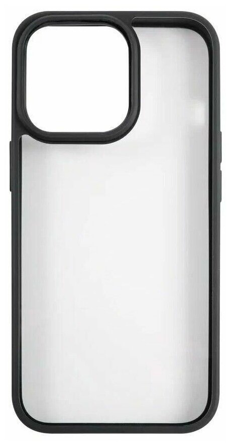 Чехол (клип-кейс) Usams US-BH770, для Apple iPhone 13 Pro, прозрачный/черный [ут000028119] Noname - фото №1