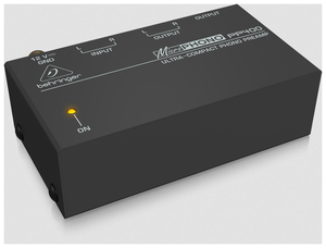 Behringer PP400 MicroPhono предусилитель-корректор для проигрывателей виниловых дисков (Phono)