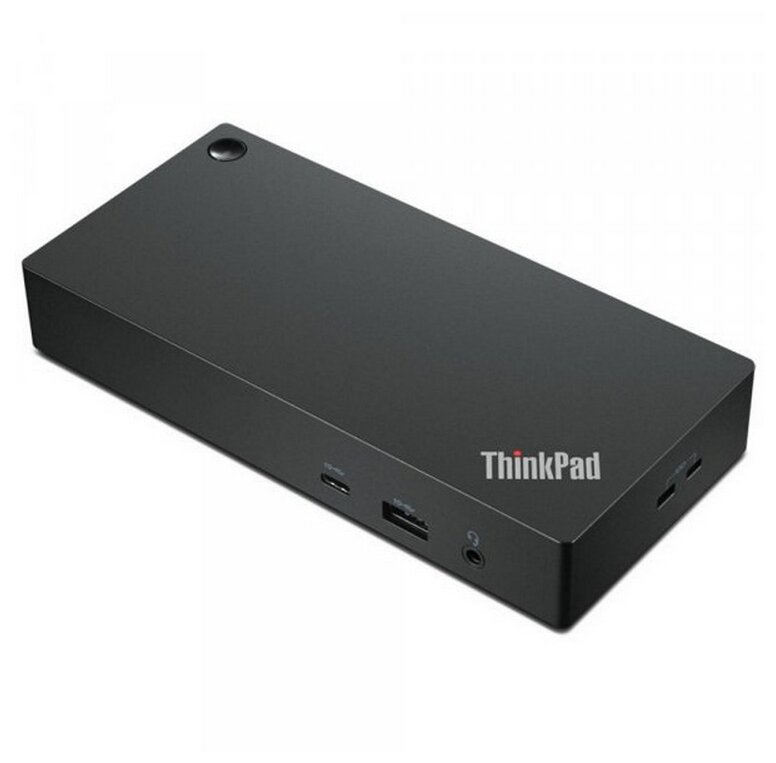 ThinkPad Universal USB-C Dock (2x DP 1.4, 1x HDMI 2.0, 3x USB 3.1, 2x USB 2.0, 1x USB-C, 1x RJ-45, 1x Combo Audio Jack 3.5mm), EU power cord included, rpl. 40AY0090EU