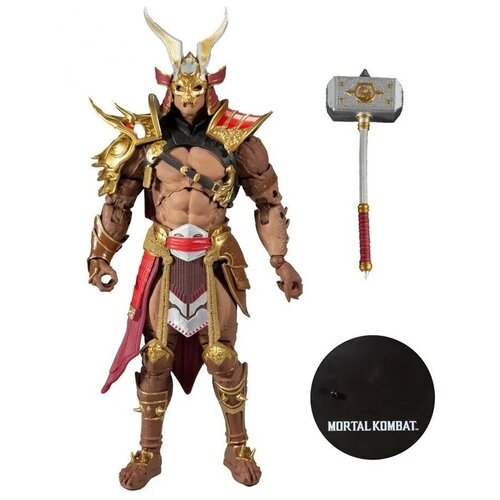 фигурка mcfarlane toys спаун мортал комбат mortal kombat spawn gold label action figure Фигурка McFarlane Toys Шао Кан Мортал Комбат