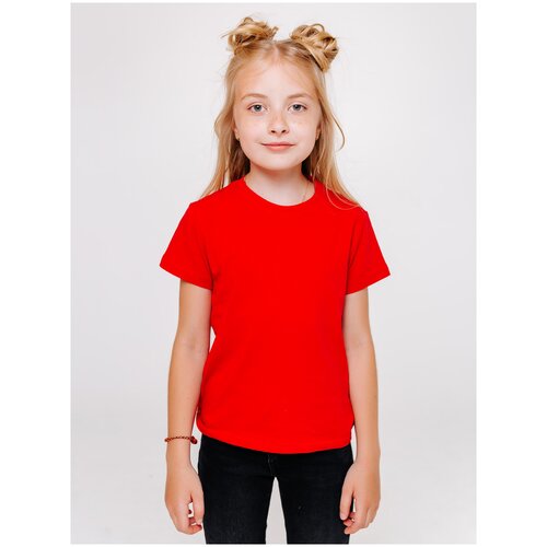 фото Футболка batik, размер 140, красный