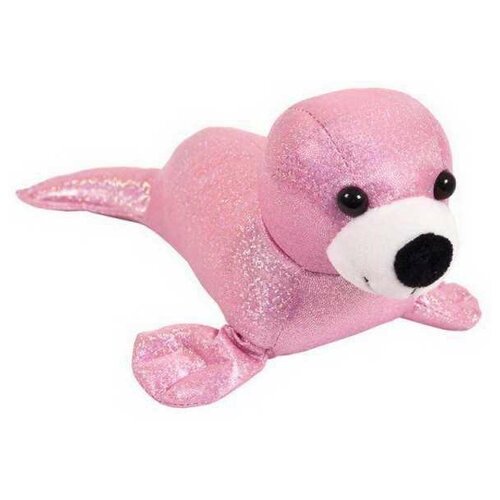Мягкая игрушка ABtoys Тюлень розовый, 26 см (M5040)