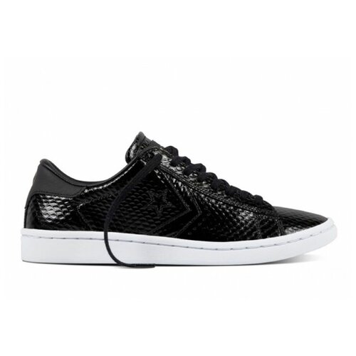 фото Кожаные кеды converse pl lp 555929 черные (36)