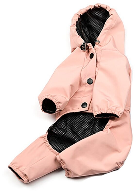Теплая Куртка для собак розовая (Размер: XL) грудь собаки 49 см; Длина спинки 35 см; окружность шеи см 33 ;