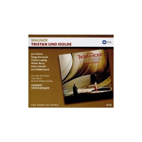 фото Компакт-диски, warner classics, herbert von karajan - wagner: tristan und isolde (4cd) warner bros.