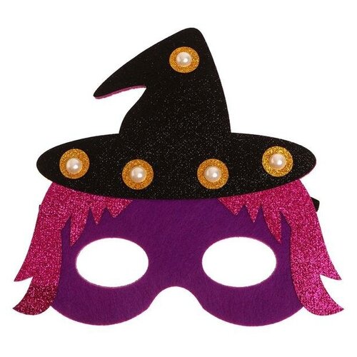 страна карнавалия маска тыковка с диодом Страна Карнавалия Маска «Ведьмочка» с диодом