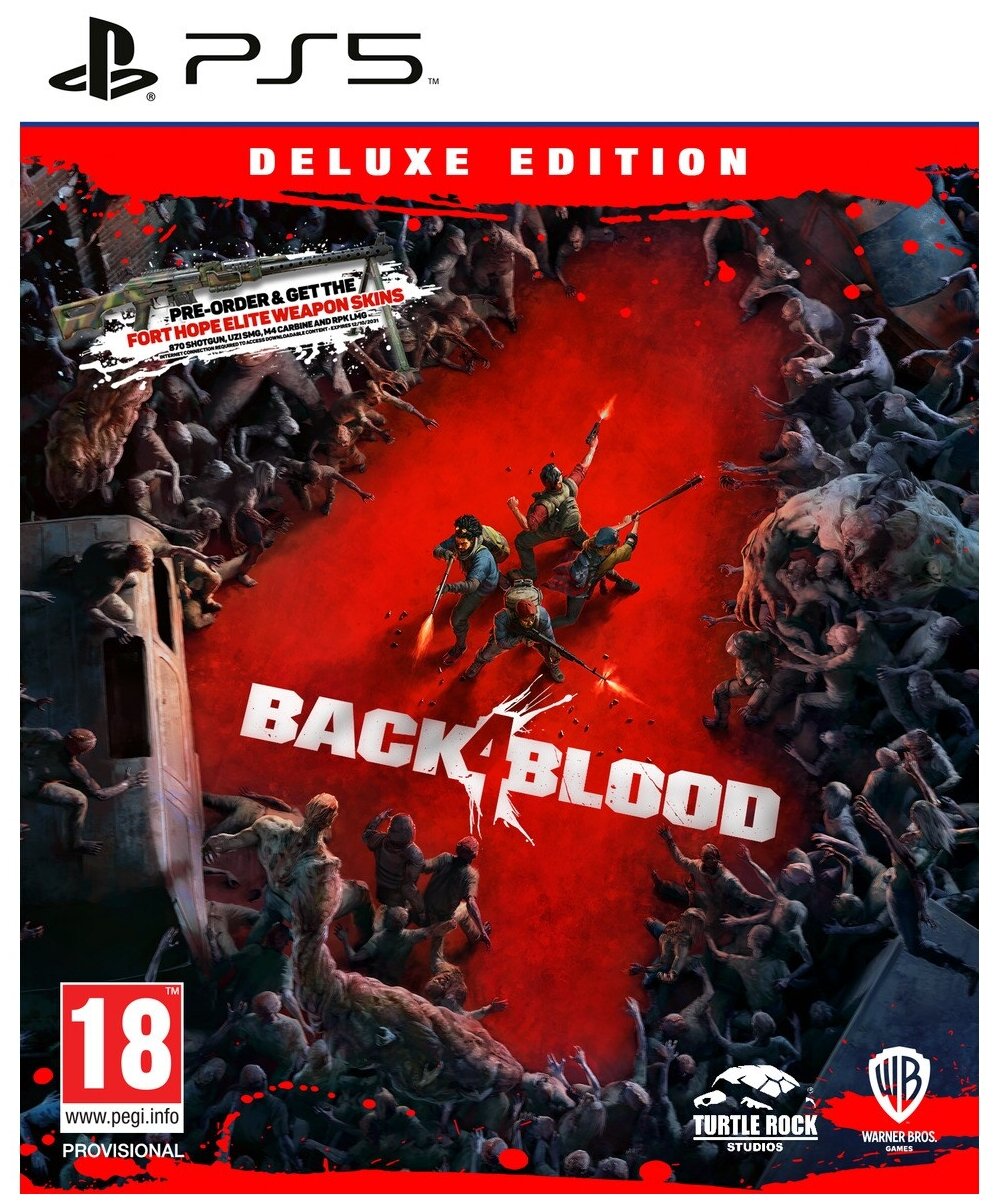 Игра PS5 Back 4 Blood. Deluxe Edition для русские субтитры