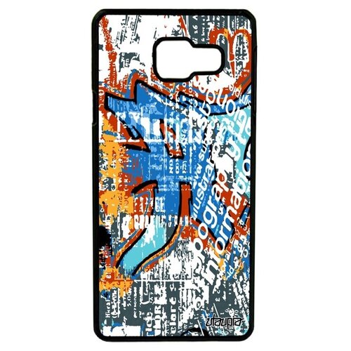 фото Стильный чехол на мобильный // galaxy a3 2016 // "стрит-арт" рисунок граффити, utaupia, цветной