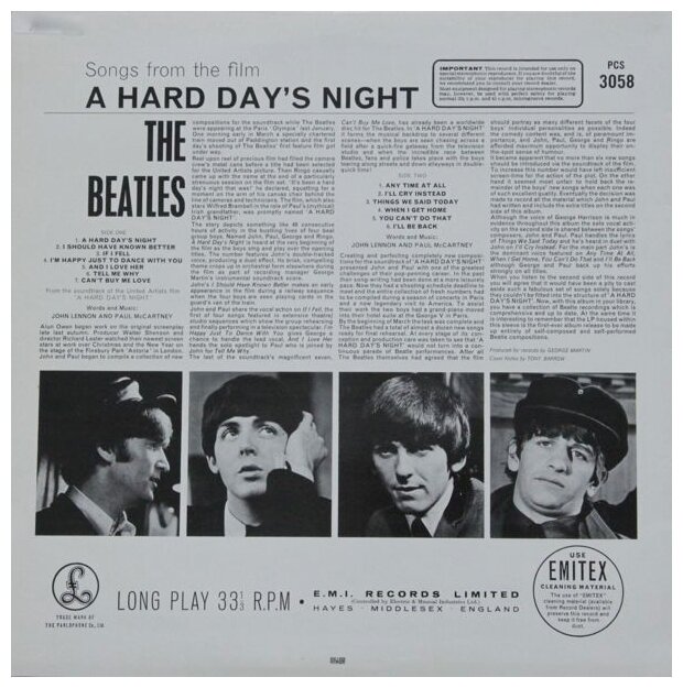 The Beatles – A Hard Day's Night