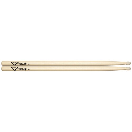 Палочки для барабана VATER VSM5BN Sugar Maple 5B барабанные палочки vater vsm5aw наконечник oval клён