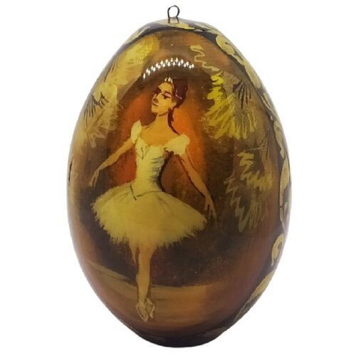 Яйцо декоративное авторское, ручная роспись, Балет 