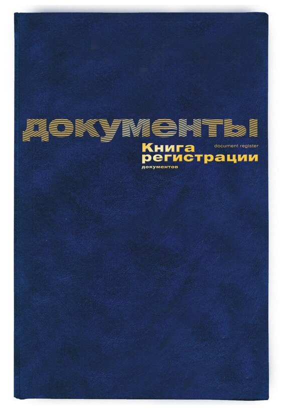 Бух книги регистр. документов А4 96л. обл. бумвинил