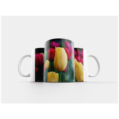 фото Кружка "тюльпан, цветок, кумба" 320 мл lotsprints