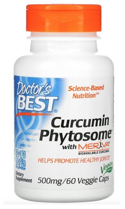 Curcumin Phytosome капс., 500 мг, 80 г, 60 шт.