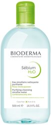 Bioderma мицеллярная вода Sebium H2O, 500 мл