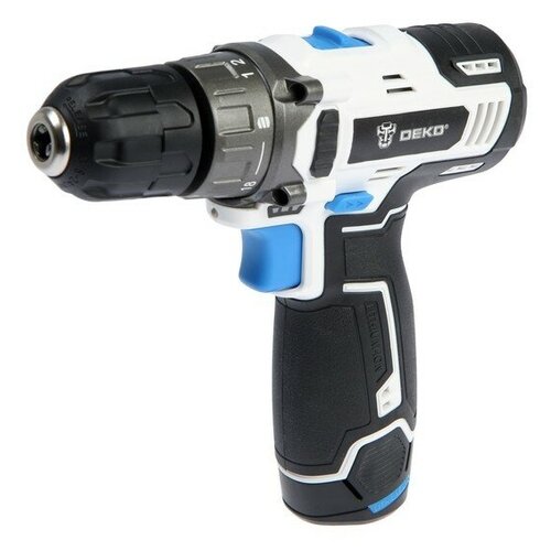 Дрель-шуруповерт DEKO GCD12DU3 SNOW WHITE SET1 12 В Li-Ion 32 Нм 15 Ач 4001500 обминв упаковке штук 1 457800₽