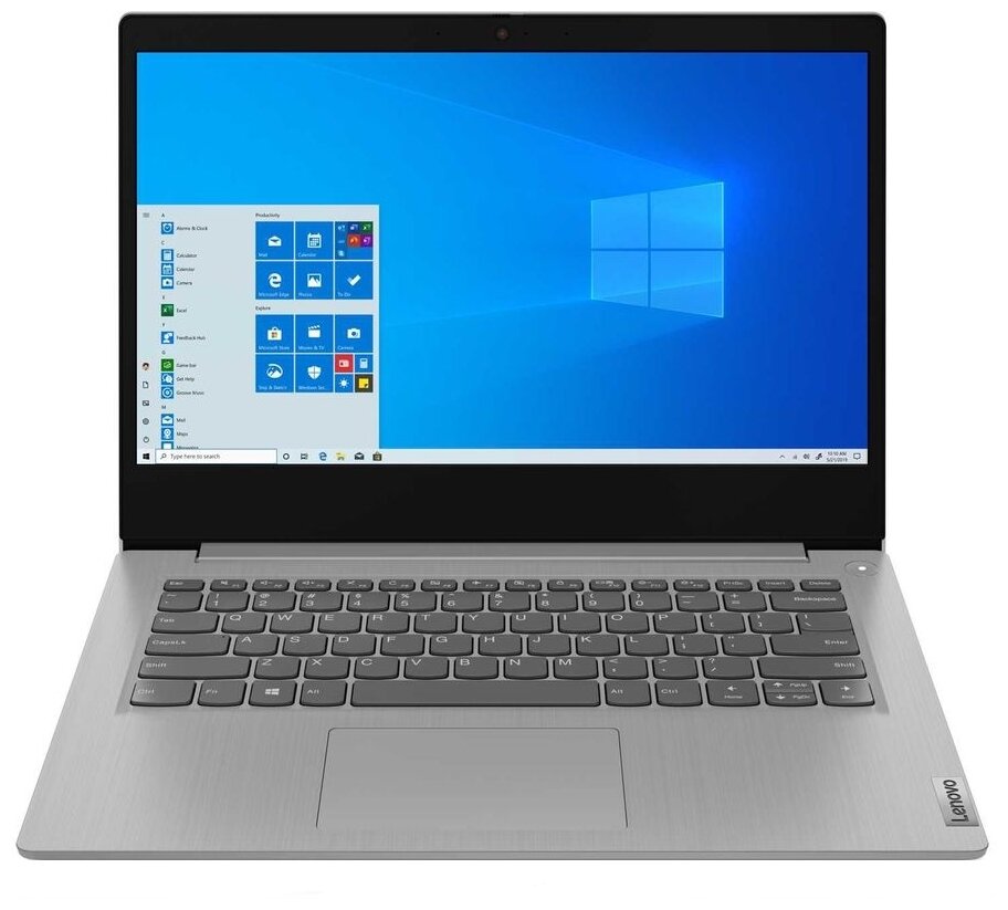 Ноутбук 14 Lenovo IdeaPad 3 14ITL05 Core i3 1115G48Gb128Gb SSD14 FullHDWin10 Серый 81X7007QRU