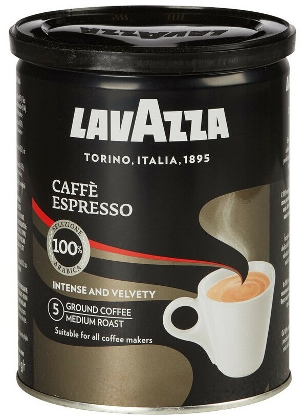 Кофе Lavazza Espresso молотый ж/б, 250г - фотография № 1