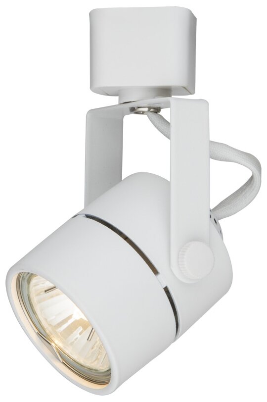 Трековый светильник-спот Arte Lamp A1310PL-1WH, кол-во ламп: 1 шт, цвет плафона: белый