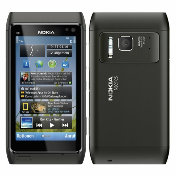 Смартфон Nokia N8, 1 SIM, черный