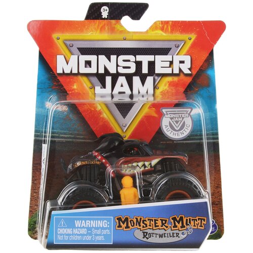 Машинка Monster Jam Figures Mutt Rottweiler, 6044941_20105556