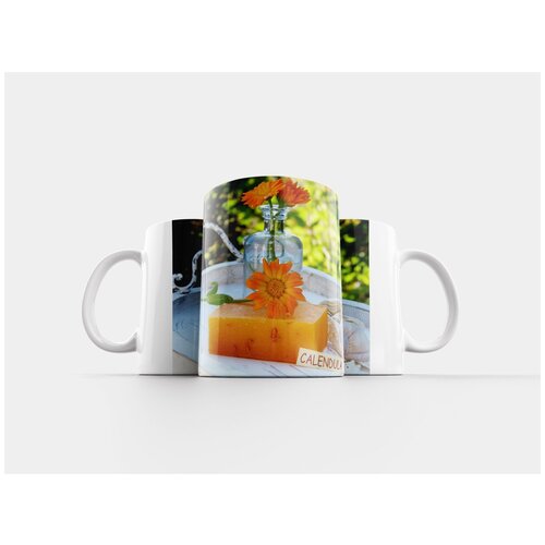 фото Кружка "мыло, календула, ноготки" 320 мл lotsprints