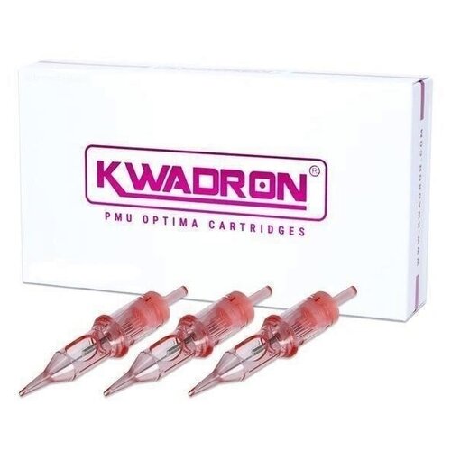KWADRON Optima картриджи (модули) для перманентного макияжа 25/03 RLLT 20 шт/уп 1r 100 шт профессиональные стерилизованные иглы для перманентного макияжа с наконечниками