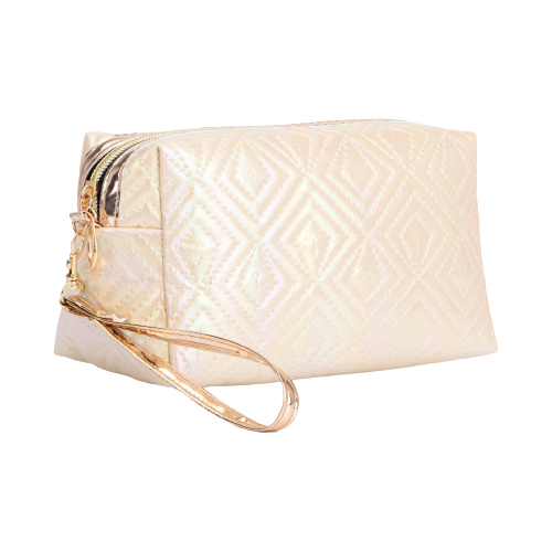 фото Косметичка дорожная, отдел на молнии, цвет бежевый нет бренда