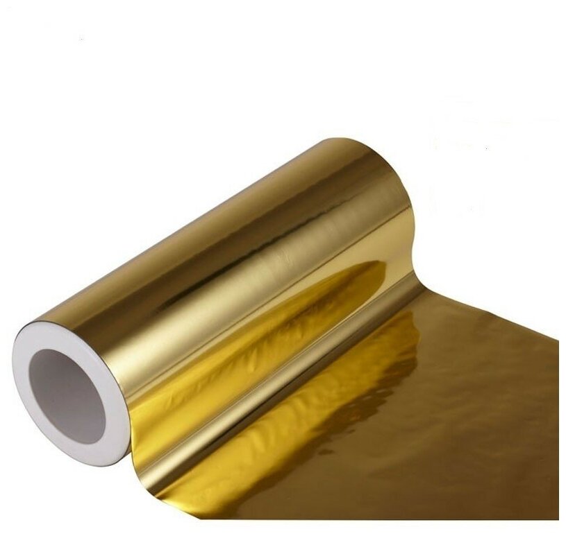 Пленка для ламинации: металлизированная gold 24/1, 330х50
