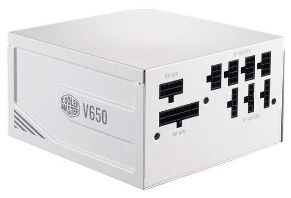 Блок питания 650W Cooler Master V650 Gold V2 White MPY-650V-AGBAG-EU