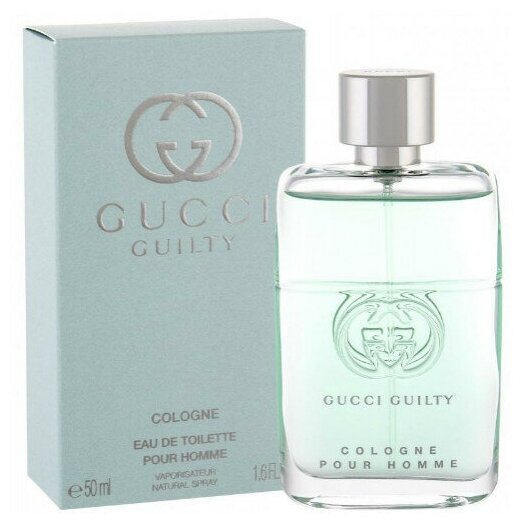 Туалетная вода Gucci мужская Guilty Cologne pour Homme 50 мл