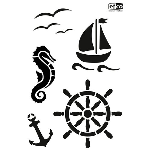 Трафарет Море EFCO A4 9320880