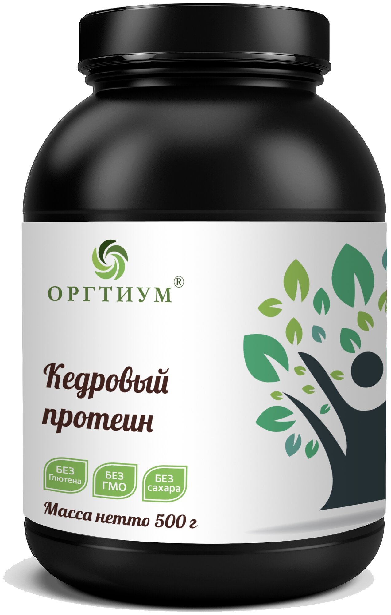 Кедровый протеин, 500г, Оргтиум