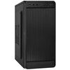 Корпус Exegate EX283124RUS Minitower ExeGate BAA-108 Black, mATX, , 2*USB, Audio - изображение