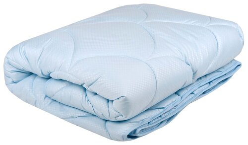 Одеяло SN-TEXTILE Экофайбер, всесезонное, 200 x 220 см, голубой