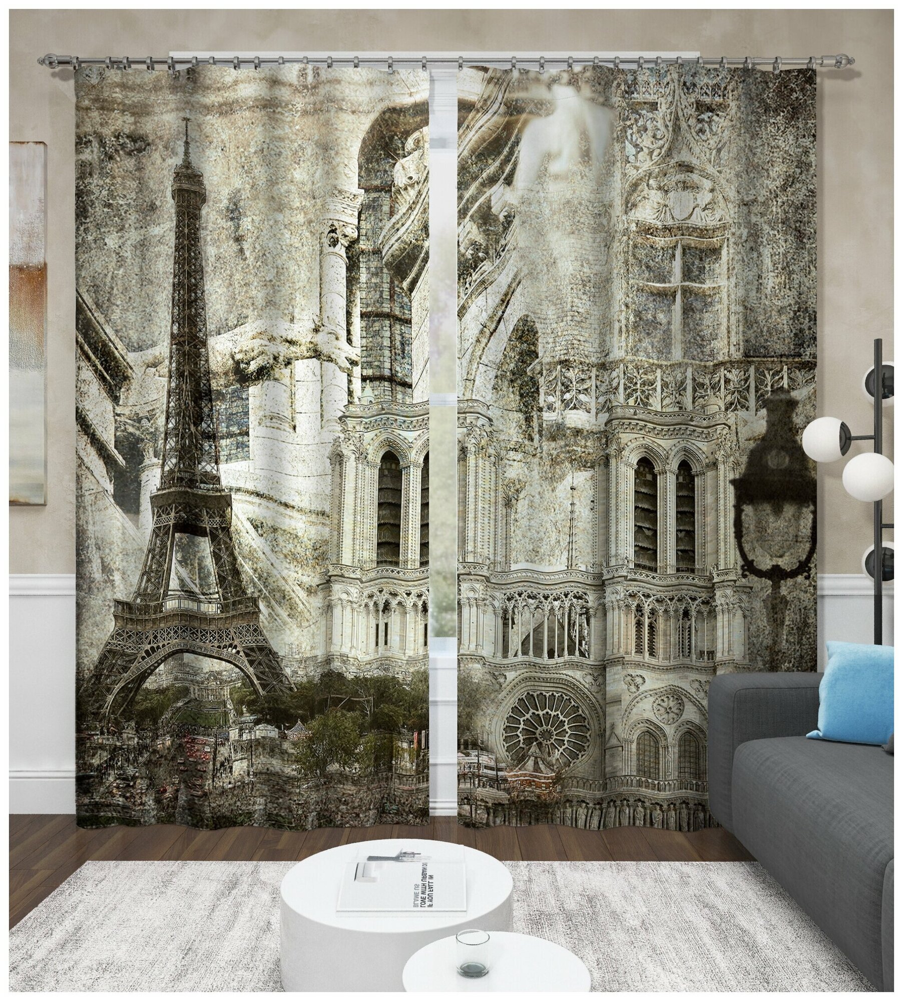 Шторы Париж фото 53