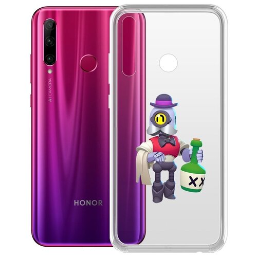 фото Чехол-накладка clear case brawl stars-барли для honor 10i krutoff group