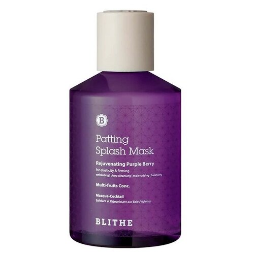 Омолаживающая сплэш-маска с ягодным комплексом Blithe Patting Splash Mask Purple/150 мл.