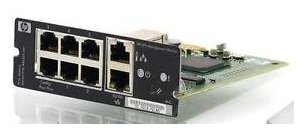 Плата удаленного управления HP 434203-001 UPS Management Module 6xRS-232 2x10/100Мбит/сек Web/SNMP For XR UPS